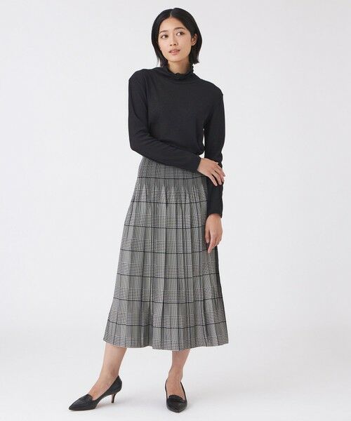 TRANS WORK (大きいサイズ) / トランスワーク (オオキイサイズ) その他トップス | 【L】【ウォッシャブル】強撚ラメテレコカットソー | 詳細1