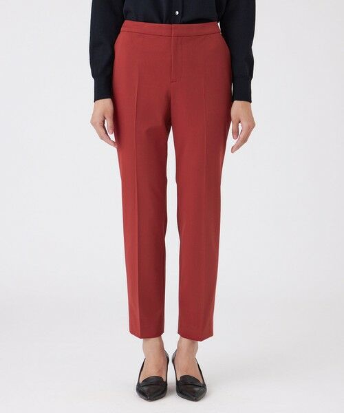 TRANS WORK (大きいサイズ) / トランスワーク (オオキイサイズ) その他パンツ | 【L】【ウォッシャブル】アルガンオイルストレッチパンツ | 詳細4