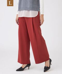 TRANS WORK (大きいサイズ) / トランスワーク (オオキイサイズ) その他パンツ | 【L】【ウォッシャブル】アルガンオイルストレッチパンツ