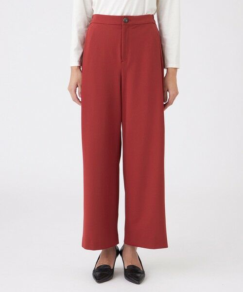 TRANS WORK (大きいサイズ) / トランスワーク (オオキイサイズ) その他パンツ | 【L】【ウォッシャブル】アルガンオイルストレッチパンツ | 詳細4