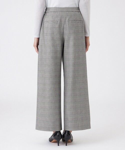 TRANS WORK (大きいサイズ) / トランスワーク (オオキイサイズ) その他パンツ | 【L】【ウォッシャブル】グレンチェックパンツ | 詳細4