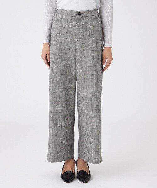 TRANS WORK (大きいサイズ) / トランスワーク (オオキイサイズ) その他パンツ | 【L】【ウォッシャブル】グレンチェックパンツ | 詳細2