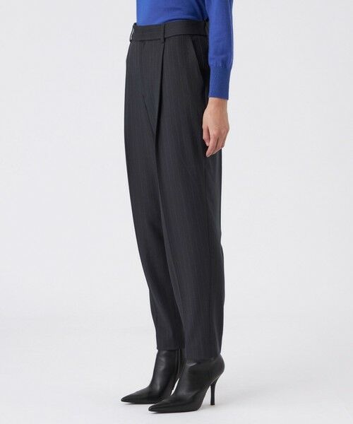 TRANS WORK (大きいサイズ) / トランスワーク (オオキイサイズ) その他パンツ | 【L】【ウォッシャブル】チェルソフト2WAYストレッチストライプパンツ | 詳細3