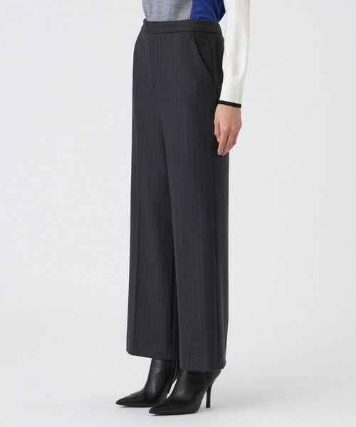 TRANS WORK (大きいサイズ) / トランスワーク (オオキイサイズ) その他パンツ | 【L】【ウォッシャブル】チェルソフト2WAYストレッチストライプパンツ | 詳細4