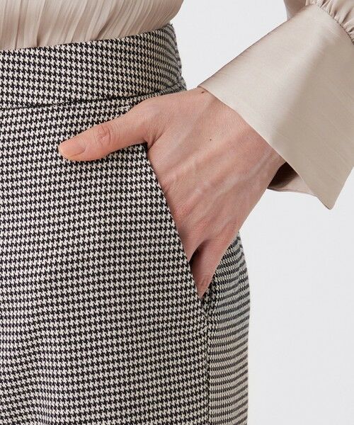 TRANS WORK (大きいサイズ) / トランスワーク (オオキイサイズ) その他パンツ | 【L】ハウンドトゥースストレッチパンツ | 詳細5