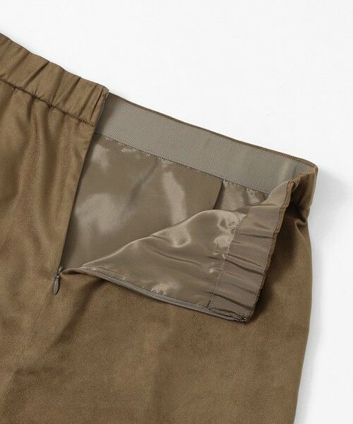 TRANS WORK (大きいサイズ) / トランスワーク (オオキイサイズ) ロング・マキシ丈スカート | 【L】【ウォッシャブル】ストレッチスエードスカート | 詳細9