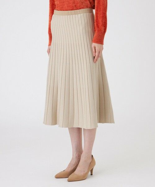 TRANS WORK (大きいサイズ) / トランスワーク (オオキイサイズ) ロング・マキシ丈スカート | 【L】【ウォッシャブル】リバーシブルニットスカート | 詳細9