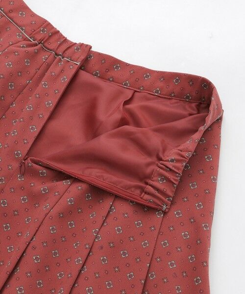 TRANS WORK (大きいサイズ) / トランスワーク (オオキイサイズ) ロング・マキシ丈スカート | 【L】【ウォッシャブル】ジオメトリックプリントスカート | 詳細8