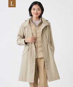 TRANS WORK (大きいサイズ) / トランスワーク (オオキイサイズ) その他アウター | 【L】ラミネートクロスコート