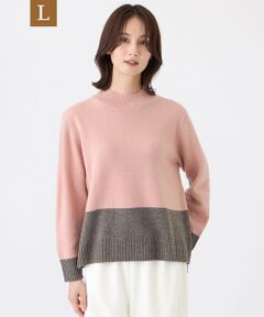 TRANS WORK (大きいサイズ) / トランスワーク (オオキイサイズ) その他トップス | 【L】【ウォッシャブル】エアリーウールニットプルオーバー