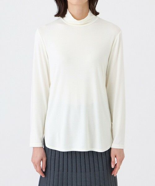 TRANS WORK (大きいサイズ) / トランスワーク (オオキイサイズ) その他トップス | 【L】【ウォッシャブル・吸湿発熱】サクラウォームベア天カットソー | 詳細3