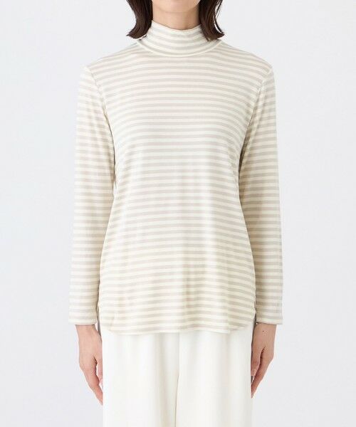 TRANS WORK (大きいサイズ) / トランスワーク (オオキイサイズ) その他トップス | 【L】【ウォッシャブル・吸湿発熱】サクラウォームベア天カットソー | 詳細3