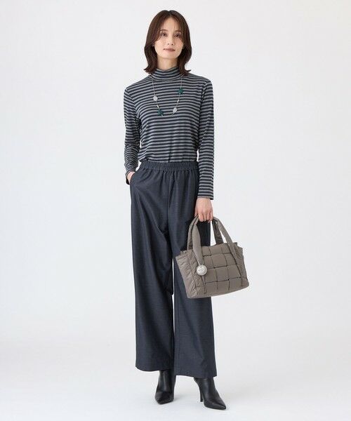 TRANS WORK (大きいサイズ) / トランスワーク (オオキイサイズ) その他トップス | 【L】【ウォッシャブル・吸湿発熱】サクラウォームベア天カットソー | 詳細1