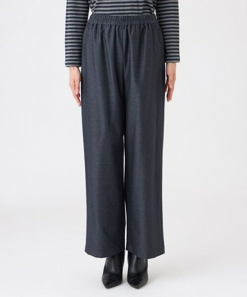 TRANS WORK (大きいサイズ) / トランスワーク (オオキイサイズ) その他パンツ | 【L】【ウォッシャブル】デニムライクモックロディパンツ | 詳細3