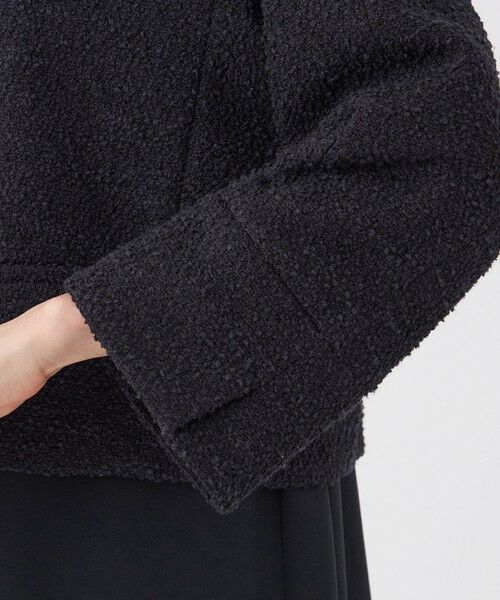 TRANS WORK (大きいサイズ) / トランスワーク (オオキイサイズ) テーラードジャケット | 【L】【ウォッシャブル】ミックスツィードジャケット | 詳細7