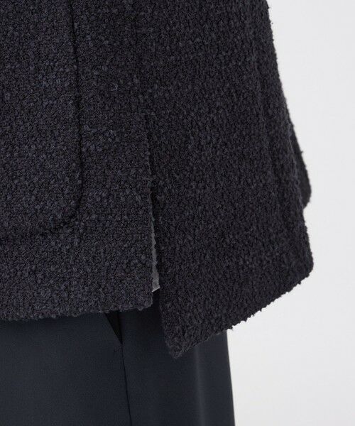 TRANS WORK (大きいサイズ) / トランスワーク (オオキイサイズ) テーラードジャケット | 【L】【ウォッシャブル】ミックスツィードジレ | 詳細7