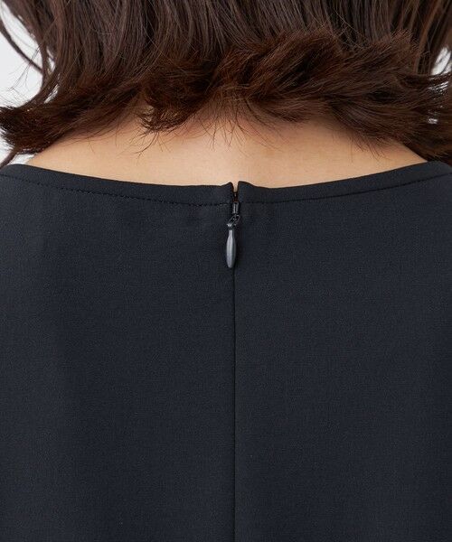 TRANS WORK (大きいサイズ) / トランスワーク (オオキイサイズ) ロング・マキシ丈ワンピース | 【L】【ウォッシャブル・UV・防しわ】ストレッチジョーゼットワンピース | 詳細8