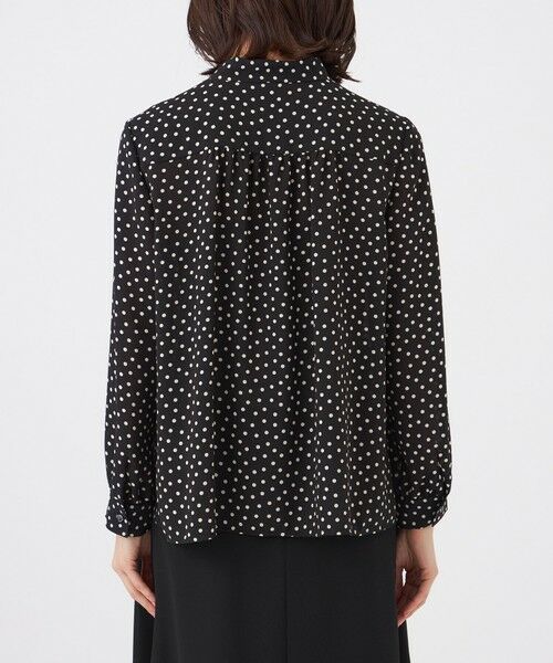 TRANS WORK (大きいサイズ) / トランスワーク (オオキイサイズ) その他トップス | 【L】【ウォッシャブル】ノルディスドットブラウス | 詳細11