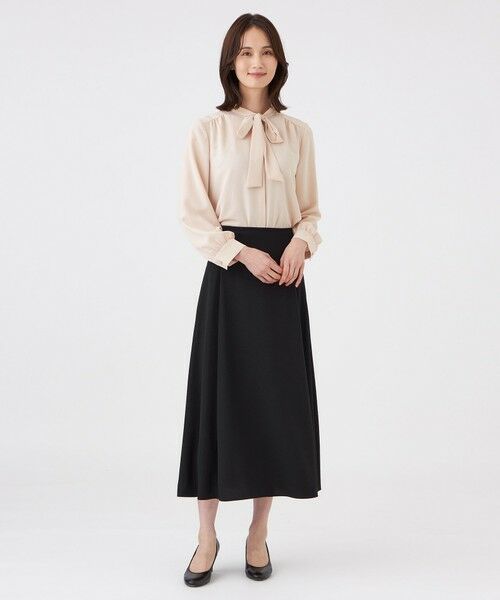 TRANS WORK (大きいサイズ) / トランスワーク (オオキイサイズ) その他トップス | 【L】【ウォッシャブル・UV・防しわ】ストレッチジョーゼットブラウス | 詳細3