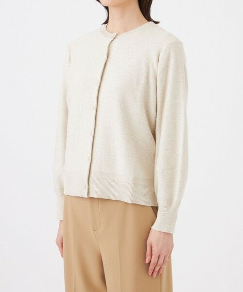 TRANS WORK (大きいサイズ) / トランスワーク (オオキイサイズ) その他トップス | 【L】【ウォッシャブル】SPANGLE KNITカーディガン | 詳細7