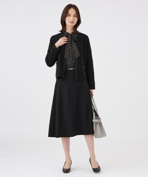 TRANS WORK (大きいサイズ) / トランスワーク (オオキイサイズ) その他トップス | 【L】【ウォッシャブル】Fancy Tweedニットカーディガン | 詳細2