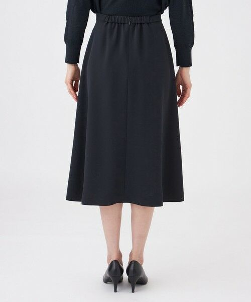 TRANS WORK (大きいサイズ) / トランスワーク (オオキイサイズ) ロング・マキシ丈スカート | 【L】【美シリーズ・セットアップ対応・ウォッシャブル】バックサテンジョーゼットスカート | 詳細7