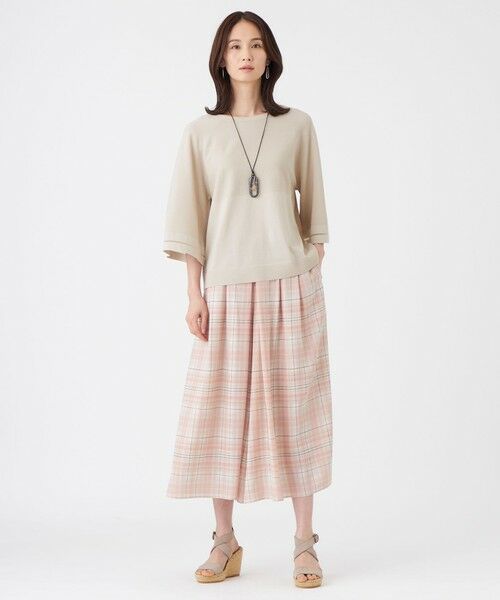 TRANS WORK (大きいサイズ) / トランスワーク (オオキイサイズ) その他トップス | 【L】【ウォッシャブル】フレアスリーブニットプルオーバー | 詳細2