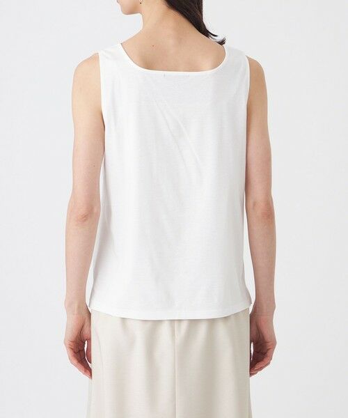 TRANS WORK (大きいサイズ) / トランスワーク (オオキイサイズ) その他トップス | 【L】【ウォッシャブル】ストレッチサテン×スムースコンビカットソー | 詳細6