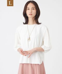 TRANS WORK (大きいサイズ) / トランスワーク (オオキイサイズ) その他トップス | 【L】【吸水速乾・抗菌防臭・ウォッシャブル】コンパクトポンチカットソー