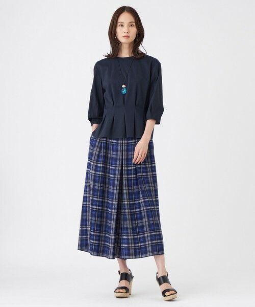 TRANS WORK (大きいサイズ) / トランスワーク (オオキイサイズ) その他トップス | 【L】【吸水速乾・抗菌防臭・ウォッシャブル】コンパクトポンチカットソー | 詳細3