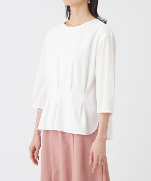 TRANS WORK (大きいサイズ) / トランスワーク (オオキイサイズ) その他トップス | 【L】【吸水速乾・抗菌防臭・ウォッシャブル】コンパクトポンチカットソー | 詳細5