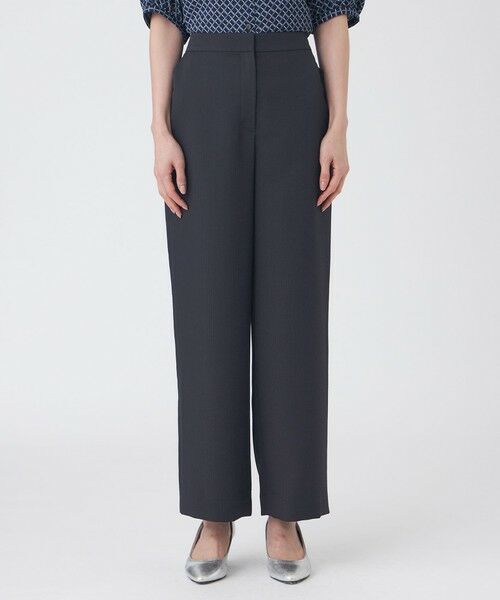 TRANS WORK (大きいサイズ) / トランスワーク (オオキイサイズ) その他パンツ | 【L】【UV対策・着用しわ軽減・ウォッシャブル】エアリーコードレーンパンツ | 詳細5