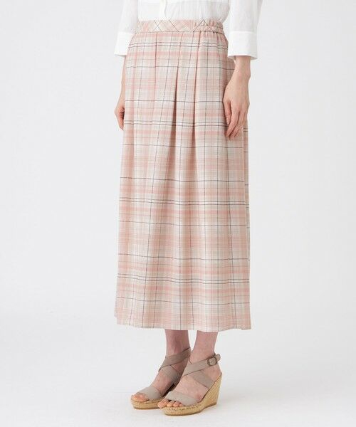 TRANS WORK (大きいサイズ) / トランスワーク (オオキイサイズ) その他パンツ | 【L】【ウォッシャブル】シアーチェックプリントパンツ | 詳細5