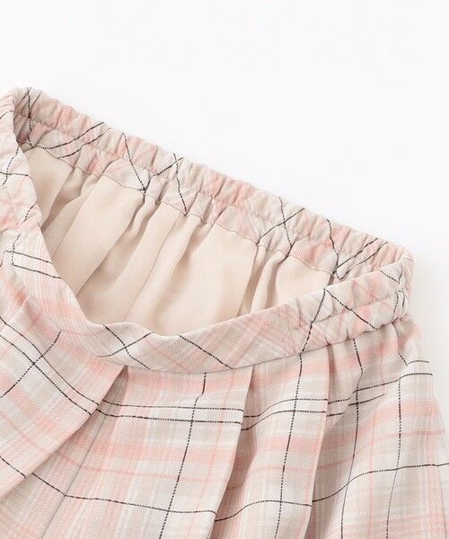 TRANS WORK (大きいサイズ) / トランスワーク (オオキイサイズ) その他パンツ | 【L】【ウォッシャブル】シアーチェックプリントパンツ | 詳細8