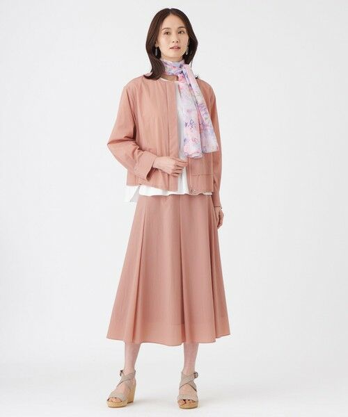 TRANS WORK (大きいサイズ) / トランスワーク (オオキイサイズ) ロング・マキシ丈スカート | 【L】【はっ水・UV・ウォッシャブル】エアリーナイロンスカート | 詳細2