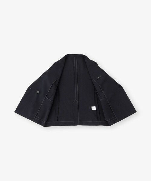 TRANS WORK (大きいサイズ) / トランスワーク (オオキイサイズ) テーラードジャケット | 【L】【UV対策・着用しわ軽減・ウォッシャブル】エアリーコードレーンテーラードジャケット | 詳細11