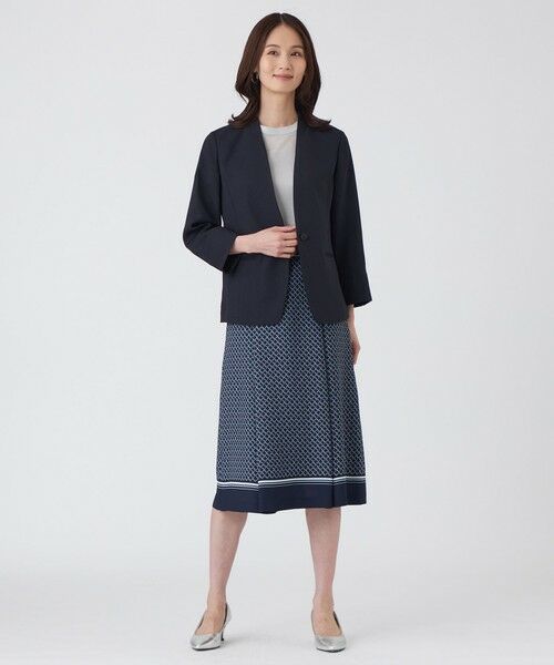 TRANS WORK (大きいサイズ) / トランスワーク (オオキイサイズ) その他トップス | 【L】【ウォッシャブル】シャイニーシアーニットプルオーバー | 詳細2