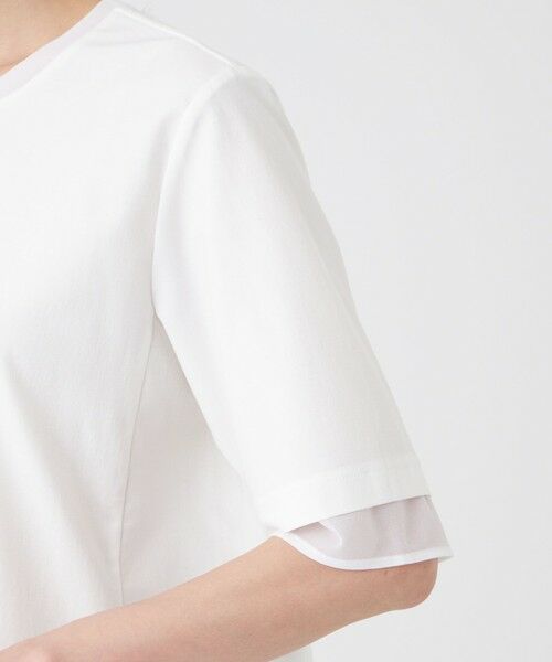 TRANS WORK (大きいサイズ) / トランスワーク (オオキイサイズ) その他トップス | 【L】【ウォッシャブル】ジョーゼットジャージカットソー | 詳細7