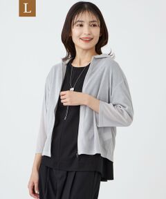 TRANS WORK (大きいサイズ) / トランスワーク (オオキイサイズ) その他トップス | 【L】【ウォッシャブル・接触冷感・抗菌防臭・防しわ(着用じわ)】リバーフライスパーカー