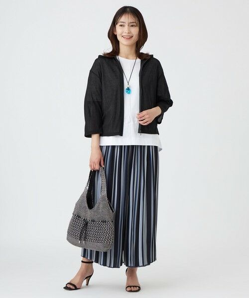 TRANS WORK (大きいサイズ) / トランスワーク (オオキイサイズ) その他トップス | 【L】【ウォッシャブル・接触冷感・抗菌防臭・防しわ(着用じわ)】リバーフライスパーカー | 詳細3