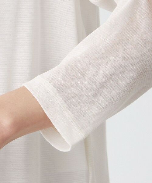 TRANS WORK (大きいサイズ) / トランスワーク (オオキイサイズ) その他トップス | 【L】【ウォッシャブル・接触冷感・抗菌防臭・防しわ(着用じわ)】リバーフライスカーディガン | 詳細8