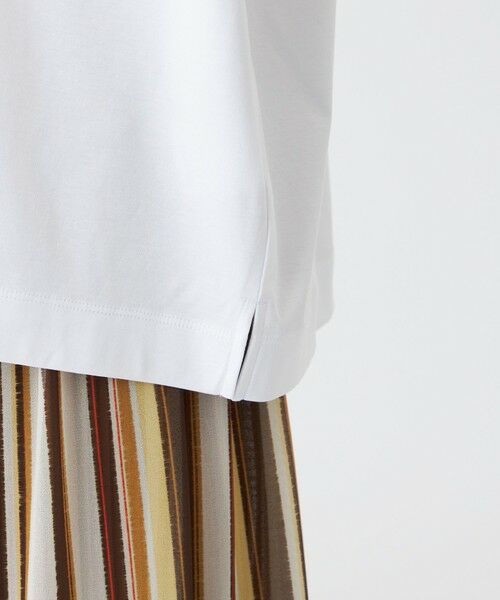 TRANS WORK (大きいサイズ) / トランスワーク (オオキイサイズ) その他トップス | 【L】【ウォッシャブル】コットンスムースカットソー | 詳細9