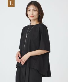 TRANS WORK (大きいサイズ) / トランスワーク (オオキイサイズ) その他トップス | 【L】【ウォッシャブル】コットンスムースカットソー