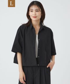 TRANS WORK (大きいサイズ) / トランスワーク (オオキイサイズ) その他トップス | 【L】【防汚性・UV・接触冷感・ウォッシャブル】ダントツオチール?ブラウス