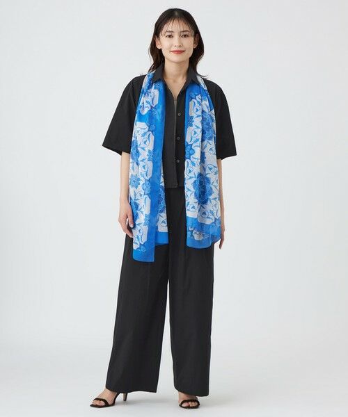 TRANS WORK (大きいサイズ) / トランスワーク (オオキイサイズ) その他トップス | 【L】【防汚性・UV・接触冷感・ウォッシャブル】ダントツオチール?ブラウス | 詳細5
