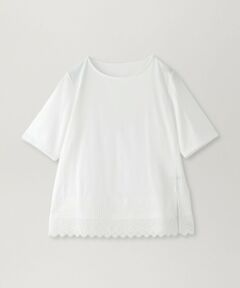 TRANS WORK (大きいサイズ) / トランスワーク (オオキイサイズ) その他トップス | 【L】【接触冷感・ウォッシャブル】プレミアム天竺カットソー