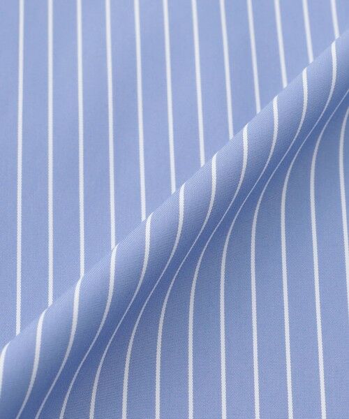 TRANS WORK (大きいサイズ) / トランスワーク (オオキイサイズ) その他トップス | 【L】【接触冷感/紫外線遮蔽率96％以上・ウォッシャブル】クールUVストライプブラウス | 詳細7