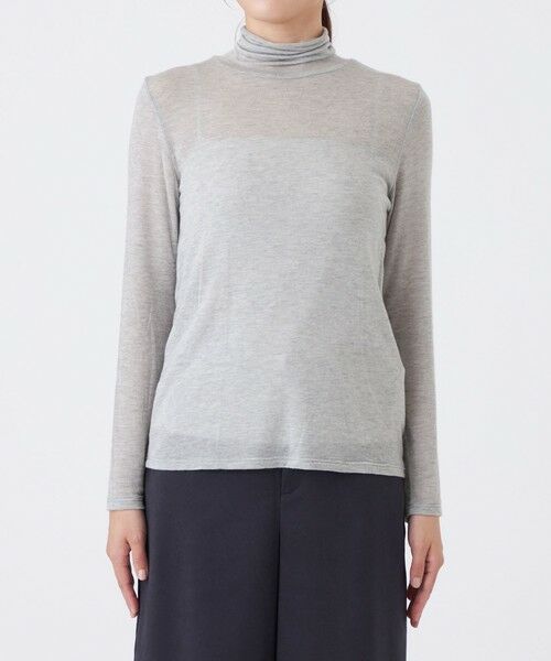 TRANS WORK (大きいサイズ) / トランスワーク (オオキイサイズ) その他トップス | 【L】【ウォッシャブル】シアージャージーカットソー | 詳細2