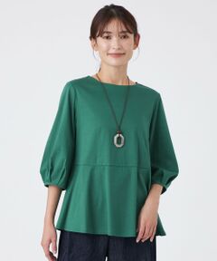 TRANS WORK (大きいサイズ) / トランスワーク (オオキイサイズ) その他トップス | 【L】【ウォッシャブル・接触冷感】60/1コットンスムースカットソー