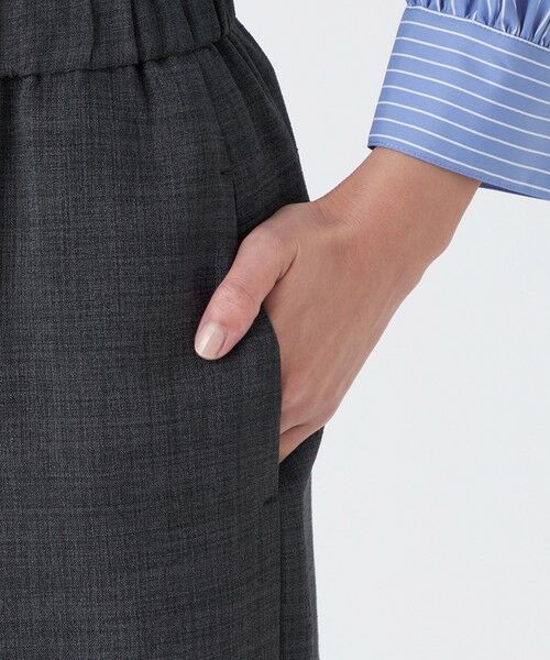 TRANS WORK (大きいサイズ) / トランスワーク (オオキイサイズ) その他パンツ | 【L】【吸水速乾・防しわ(着用じわ)・ウォッシャブル】ドライタッチキャンバスパンツ | 詳細6